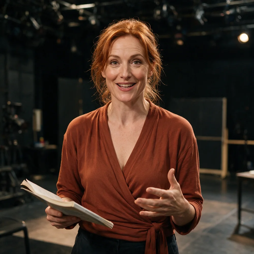 Acting Coach at work