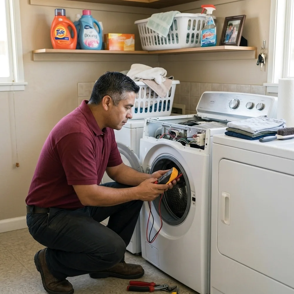 Appliance Repair Specialist at work