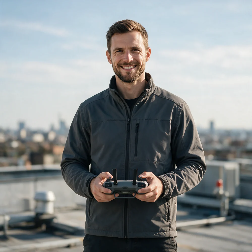 Drone Operator at work
