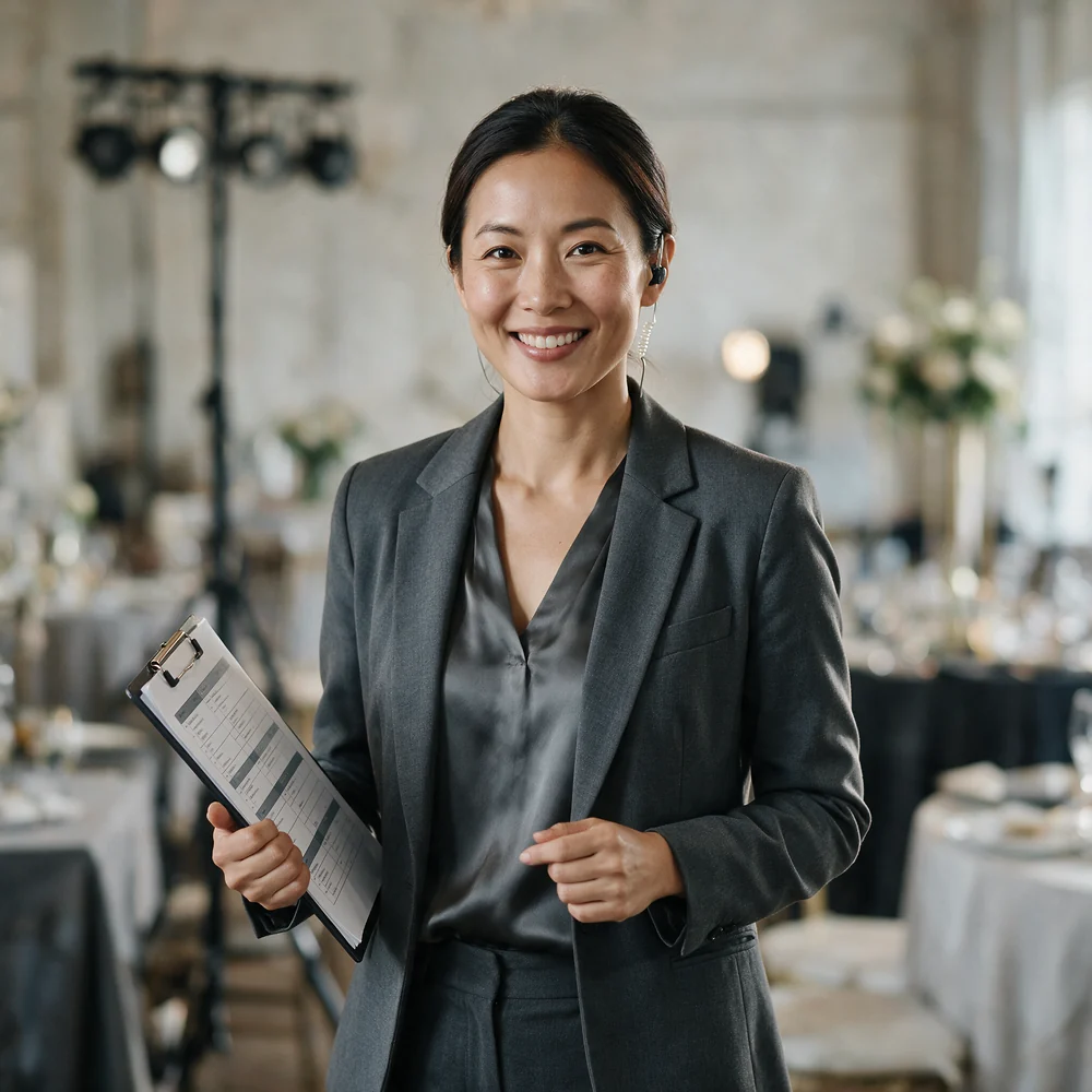Event Coordinator at work