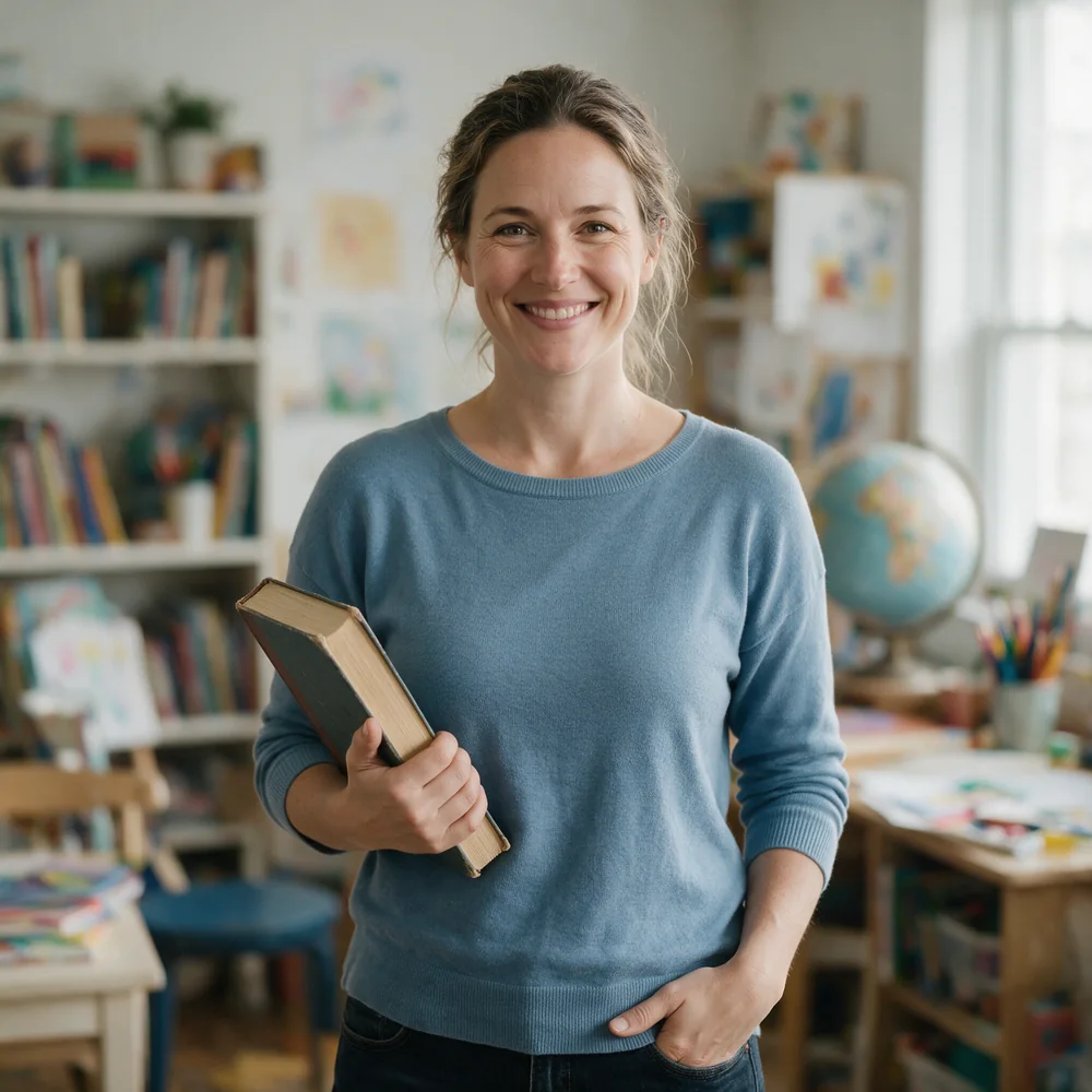 Homeschool Educator at work