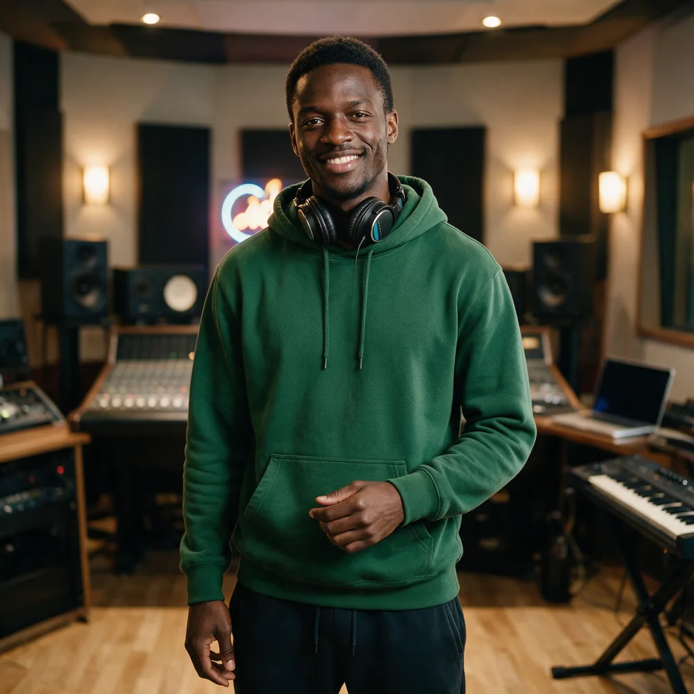 Music Producer at work