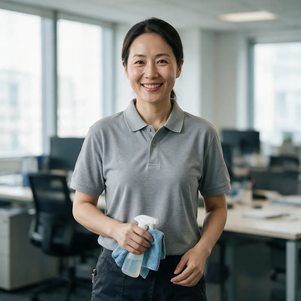 Office Cleaning Pro at work