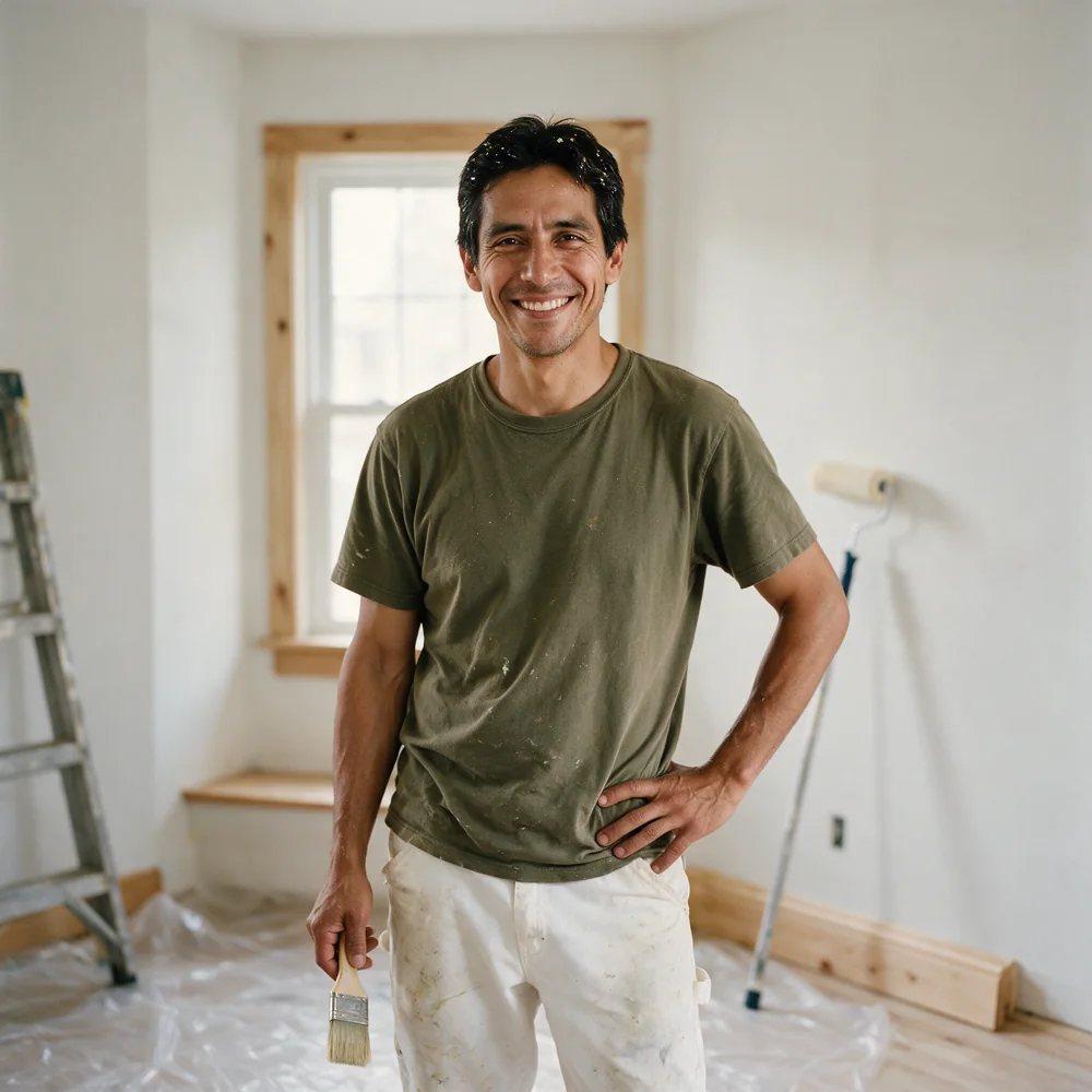 House Painter at work