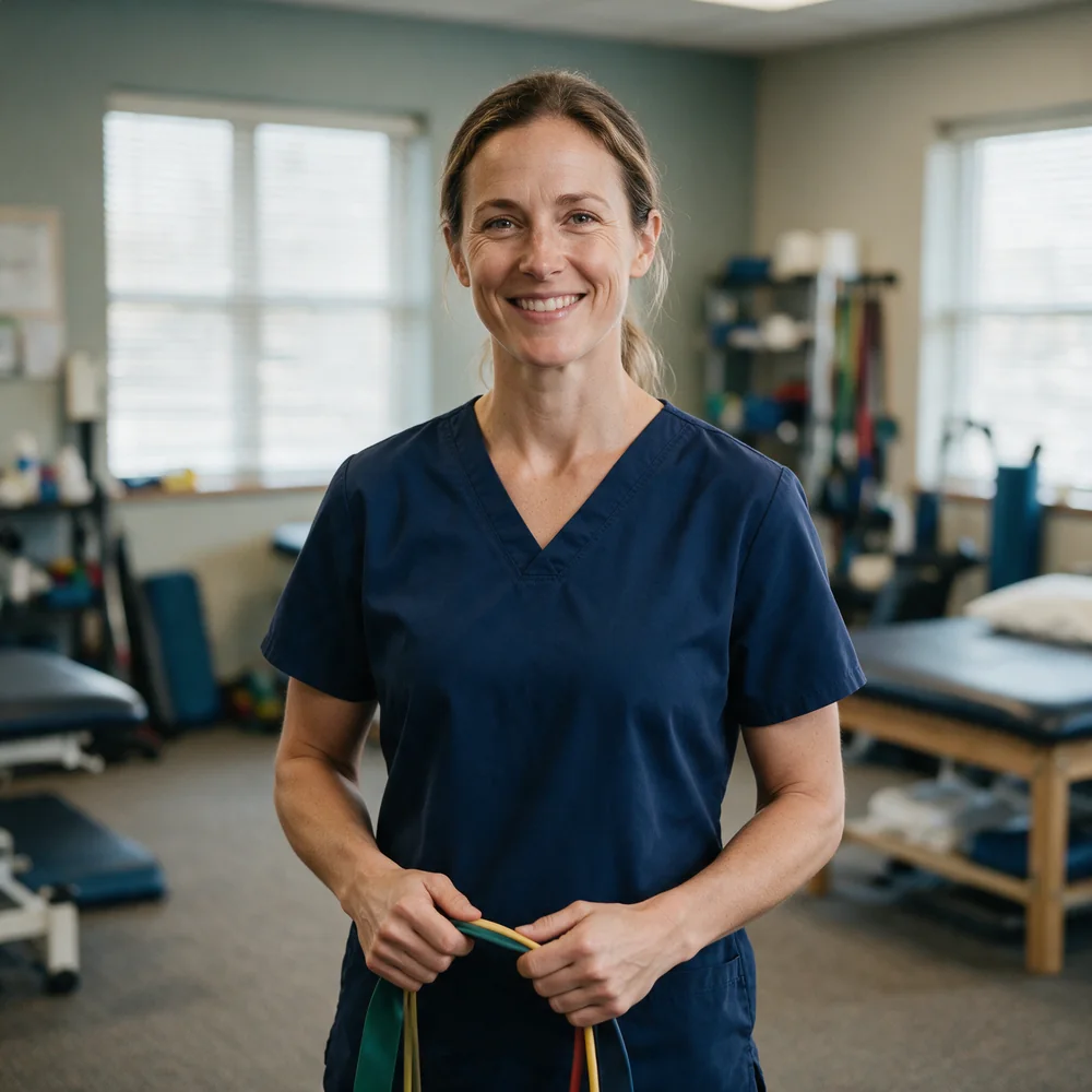 Physical Therapist at work