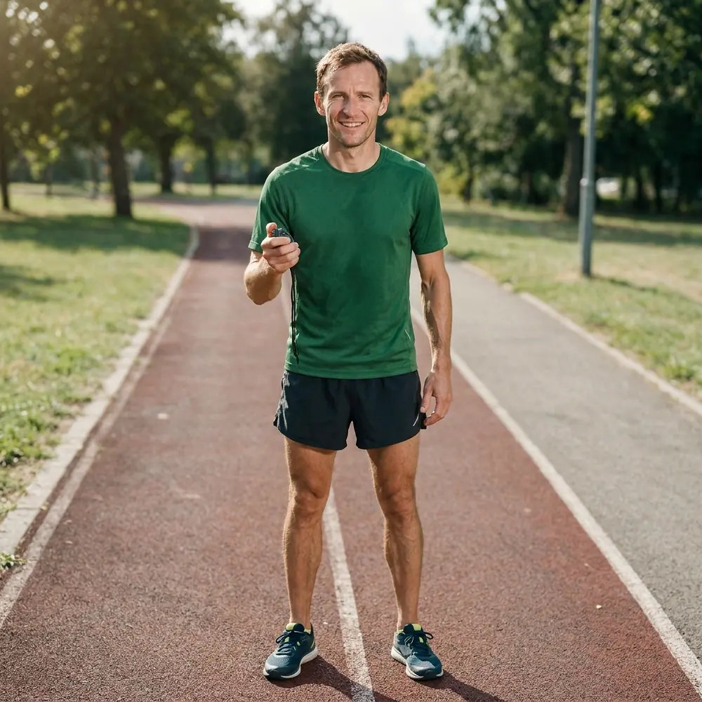 Running Coach at work