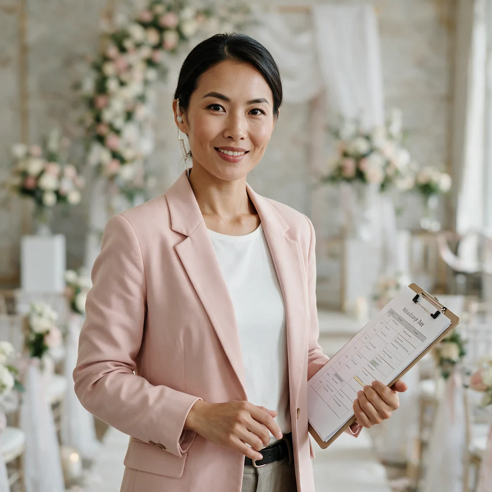 Wedding Coordinator at work